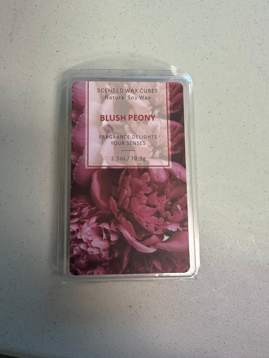 Peony Scented Handmade Wax Melts (Blush Peony)