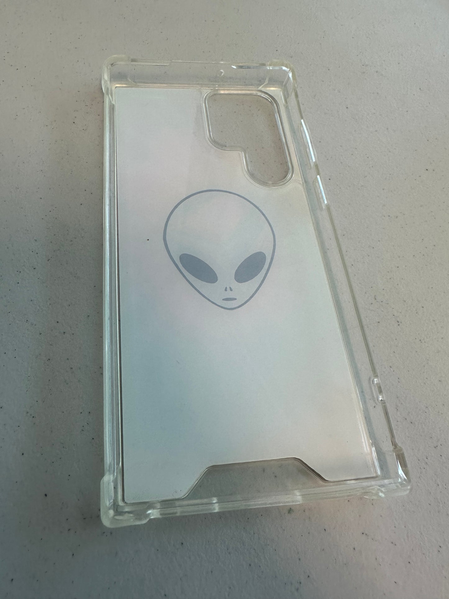 Rainbow Alien Slim Fit Phone Case Compatible for Samsung Galaxy S25 Ultra (Not S25/S25+ Plus) Slim Thin Gel TPU Cover