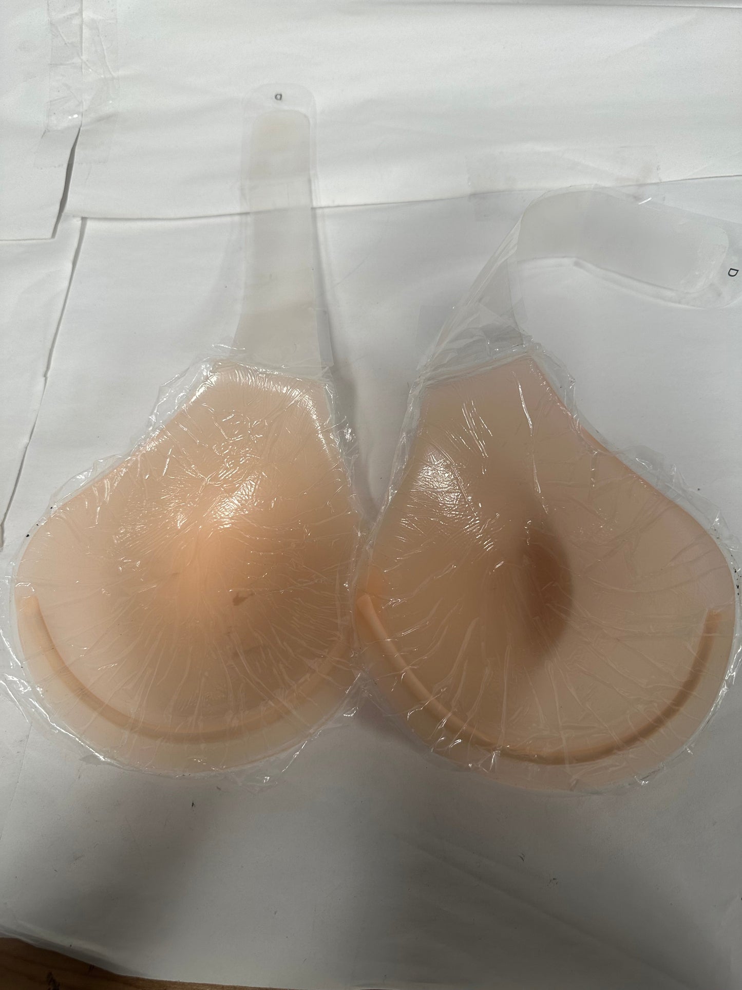 Size D - Double Sided Sticky Bra,Waterproof Both Sides Sticky Bra Inserts - Self Adhesive Boob Pads Bra Pad Push up Pad
