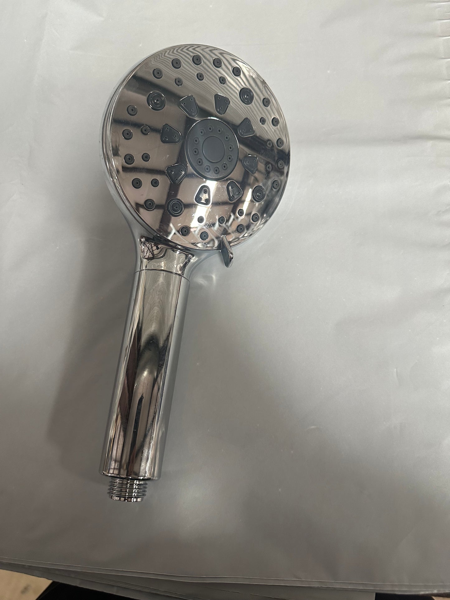 Handheld Shower Head, 4 Spray Setting High Pressure Shower Head Chrome
