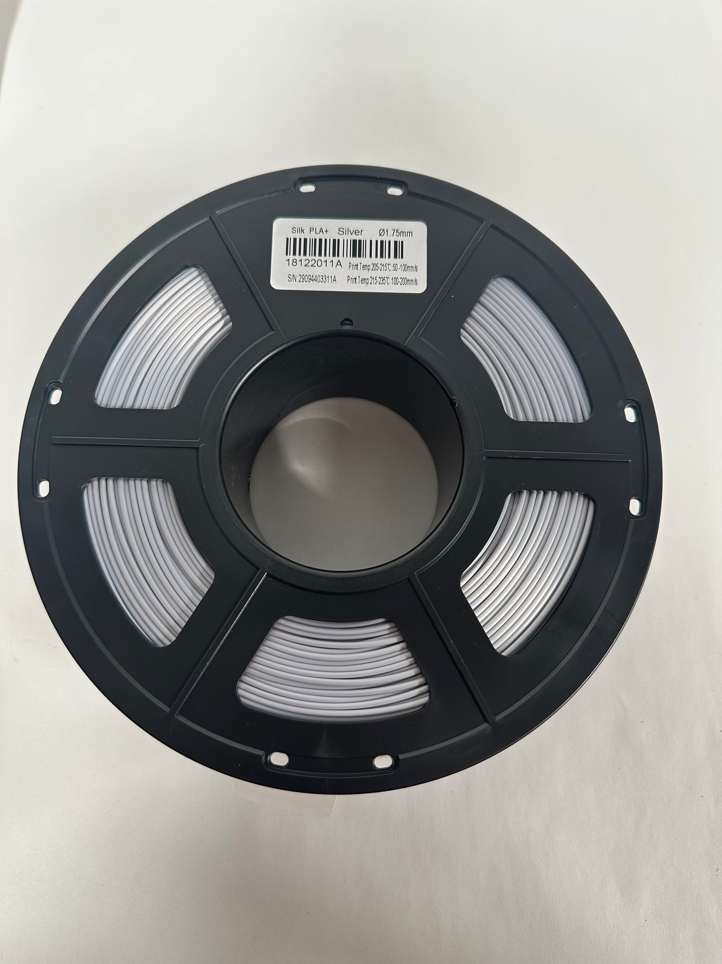 JAYO Filament 1.75mm Gray 1KG, 3D Printer Filament PETG Transparent, Strong Toughness