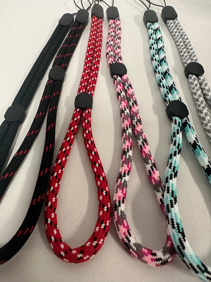 Lanyards 5 Pack lanyard Adjustable 5 colors neck office lanyards Straps long for pen id badge holder keys umbrella whistle adjustable Lanyards cruise (5 Colors)