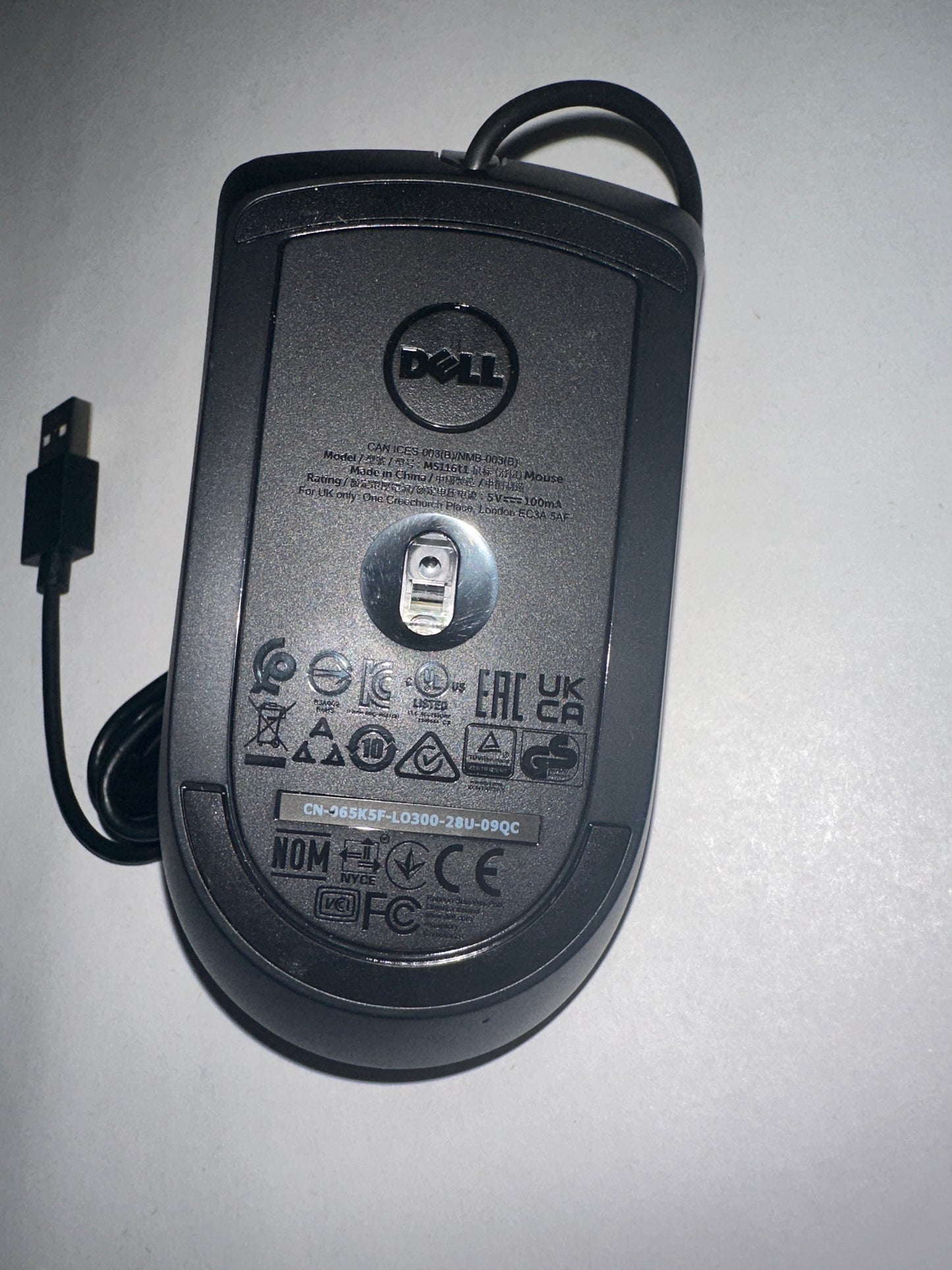 Dell computer mouse (wire included)