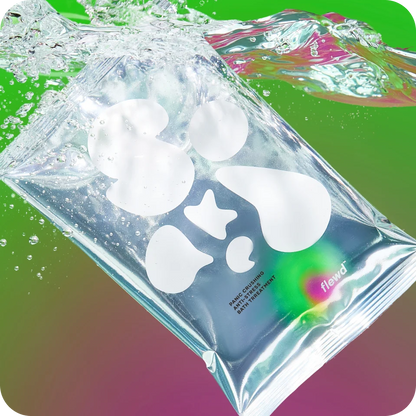 Flewd Stresscare is a targeted, nutrient-rich bath soak designed to relieve stress, anxiety, muscle cramps, and insomnia through transdermal absorption (panic crushing) pack of 3