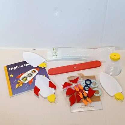 Kiwi Co Sprout Space Exploration Subscription Box-Rocket Launch-Meteor Toss Sun and Eight Planets, 2 Beanbag Meteors Only (Does Not Include Box)