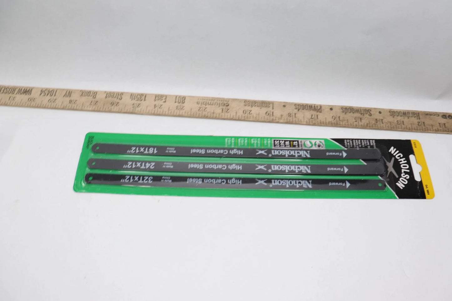 Nicholson 63838 Hacksaw SS12 Carbon 6/cd Assrt