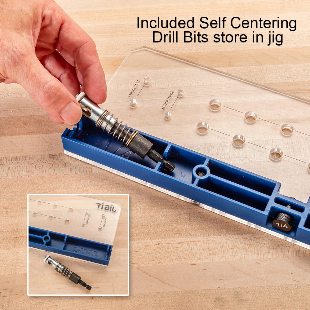 Rockler Shelf Pin Drilling Jig