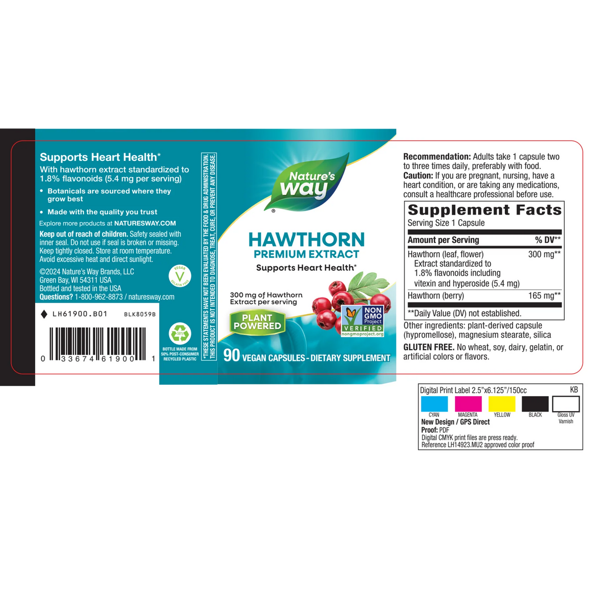 Nature's Way Hawthorn Standardized Extract