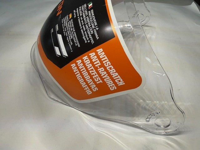 BEON unisex adult Open Face Beon Magna Touring Helmet Replacement Shield, Clear