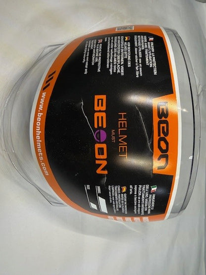 BEON unisex adult Open Face Beon Magna Touring Helmet Replacement Shield, Clear