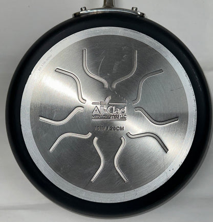 Refurbished- All-Clad HA1 Hard Anodized Nonstick Fry Pan Cookware (10 Inch Fry Pan) (HAS SCRATCHES)