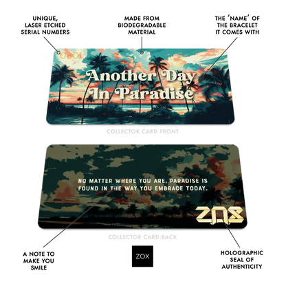 Zox "Another Day In Paradise" Bracelet (Small)