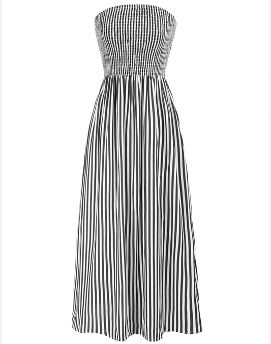 GRACE KARINGRACE KARIN WOMEN'S Strapless Pockets Maxi