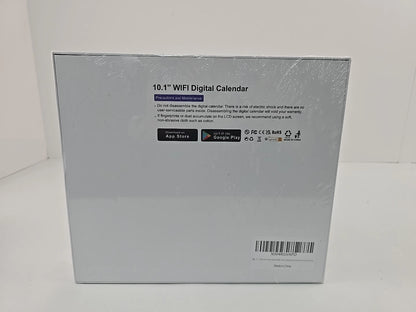IMLIFE 10.1 inches Wifi Smart Touchscreen Digital Calendar Touchtime App (Comes with USB-A to USB-C power cable only. Missing stand. Screen protector may contain damage)