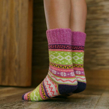 Nordic Socks Mountain Collection, Ida (5 pairs) - Wool Socks for Men & Women