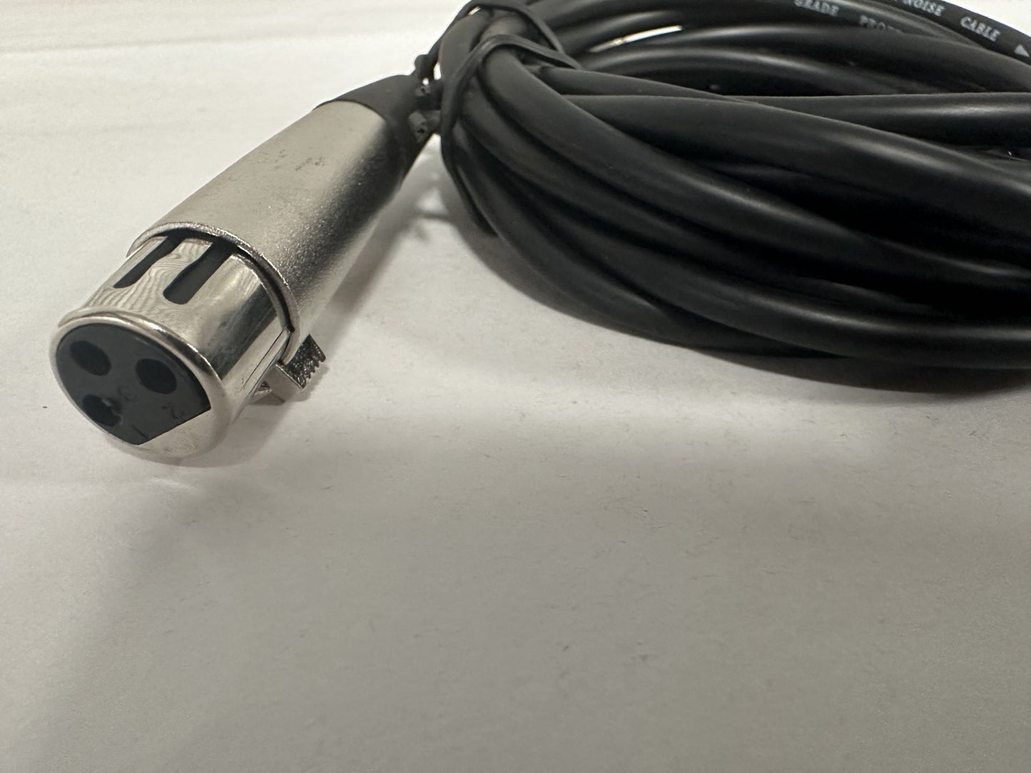 10ft. Professional Microphone Cable - High grade - Low noise cable