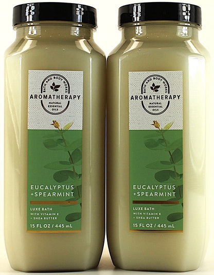 Bath & Body Works Aromatherapy Eucalyptus Spearmint Luxe Bath 15oz