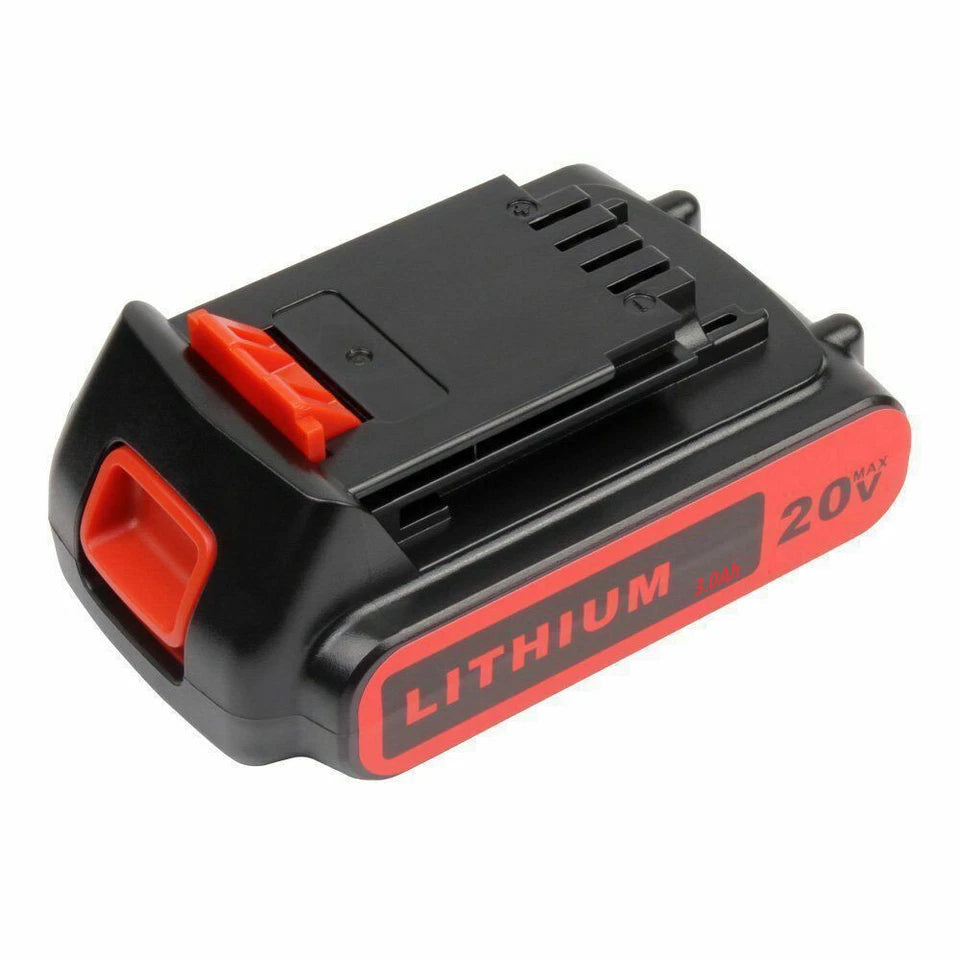 20v 3.0Ah LBXR20 Replacement Battery for Black and Decker 20V Battery lithium Max (1 pack)