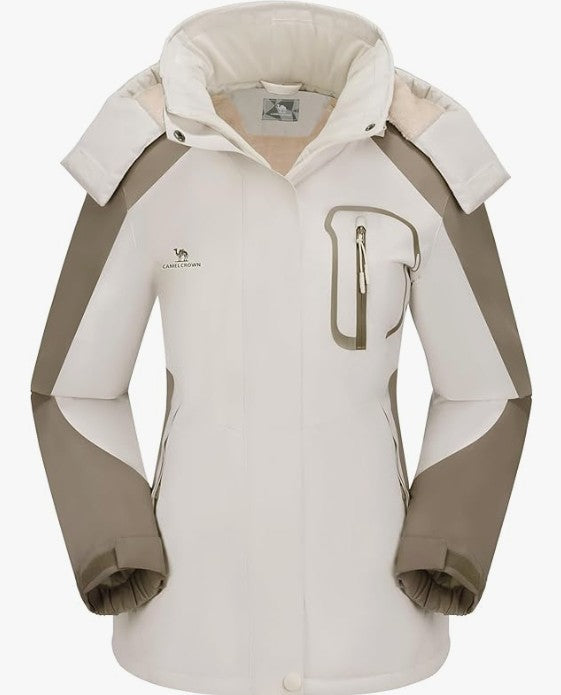 CAMEL CROWN Women’s Ski Jacket Winter Snow Coat
