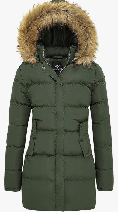FARVALUE Women’s Winter Puffer Parka Coat