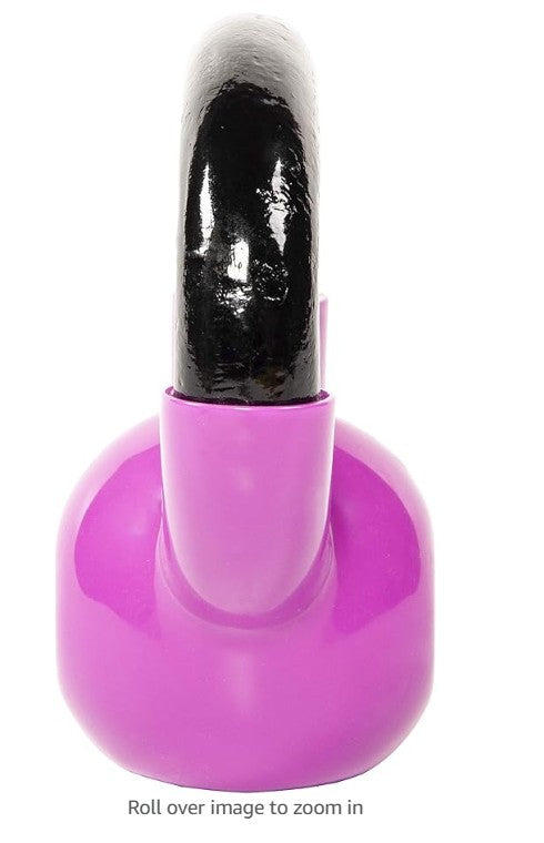 All-Purpose Color Vinyl Coated Kettlebell, 5-50 Pounds