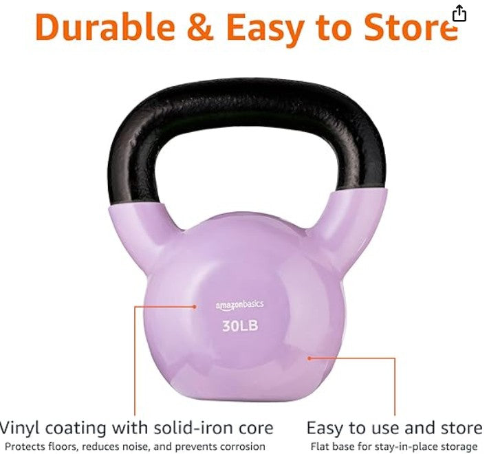 Basics Vinyl Kettlebell