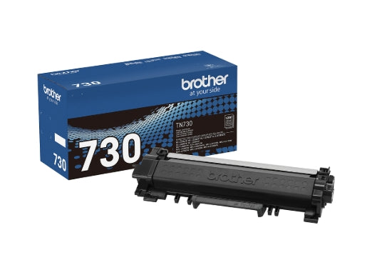 Brother Genuine TN730 Black Toner Cartridge