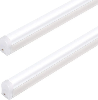 HLED Shop Light 4FT, T5 Integrated Single Fixture, 22W, 2200lm, 6500K Super Bright White, Linkable Shop Light, Utility Shop Lights, Corded Electric with Built-in ON/Off Switch