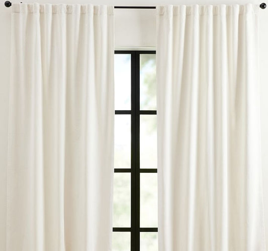 Velvet Twill Blackout Curtain