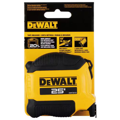 Dewalt 25 ft. x 1-1/8 in. Tape Measure with Finger Brake