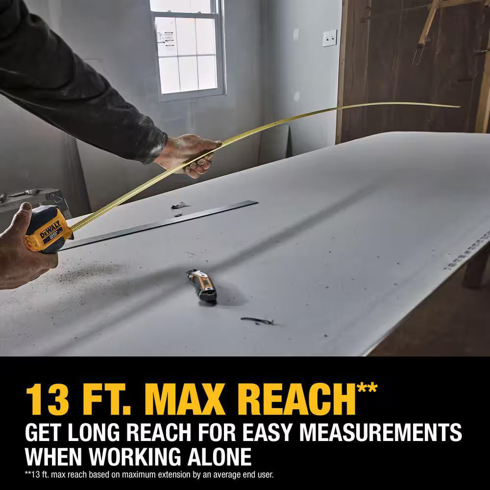 Dewalt 25 ft. x 1-1/8 in. Tape Measure with Finger Brake