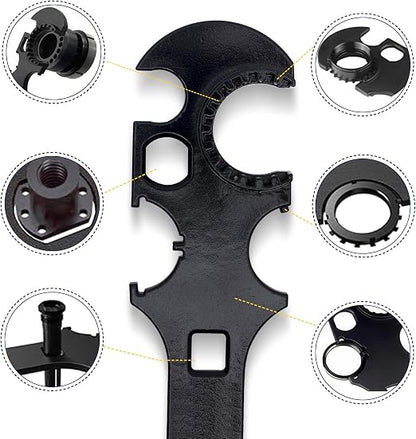 Lock Spanner Wrench for Nut Removal and Installation, Automotive Repairs