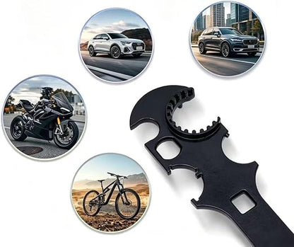 Lock Spanner Wrench for Nut Removal and Installation, Automotive Repairs