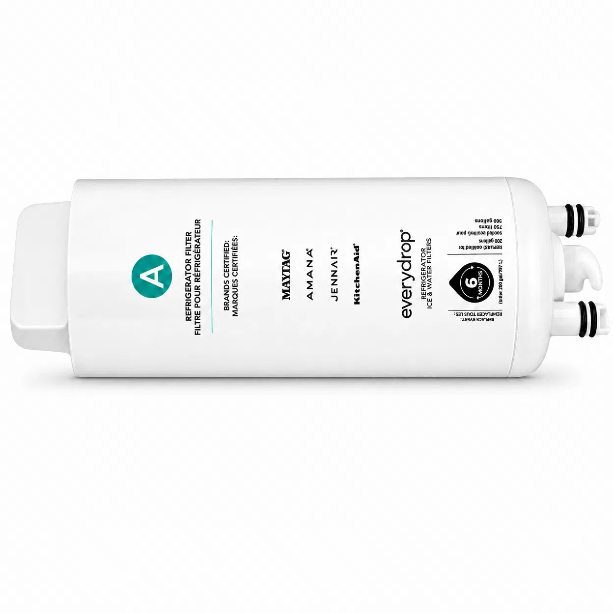 Water Filter Replacement, Compatible with Everydrop Filter A, EDRARXD1B Refrigerator Water Filter (3 pack)