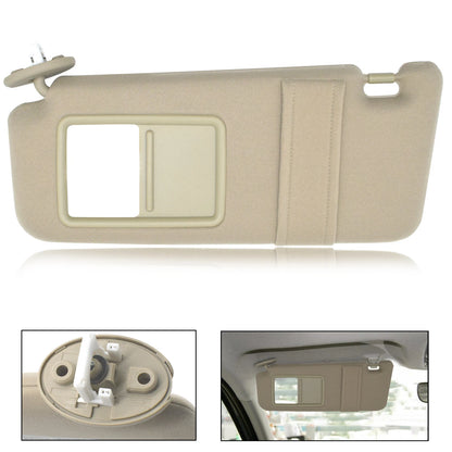Car Blind Sun Visor Beige Car Front Sun Visor Left Side Sunshade Window Cover Shade with Sunroof Auto Accessories Replacement for Toyota for VENZA 2009-2016 Polarized Sun Visor