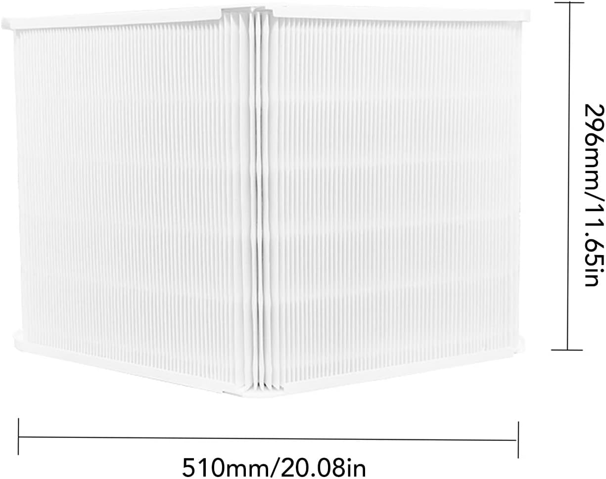 Aramox High Efficiency Air Purifier Filter Screen - Dust Capturing Replacement Part for Blue Pure211+ - Ideal for Those Seeking Air - ABS Material, Aramoxo8g709b4nf
