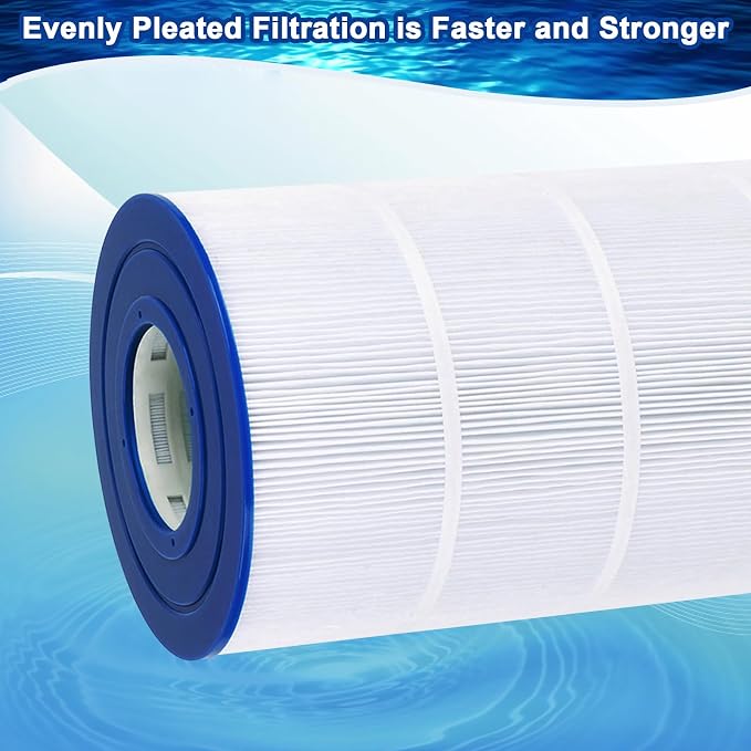 CC1500e Pool Filter Cartridge Compatible with Hayward X-Stream CC1500, CCX1500RE, Pleatco PXST150, Unicel C-8316, Filbur FC-1286, 817-0150P, Ultral-B3, Waterway Pro Clean, 150 sq.ft, 1 Pack