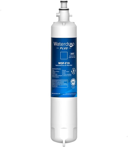 Waterdrop Plus RPWF Refrigerator Water Filter, Replacement for GE RPWF (Not RPWFE), WDP-F19, RWF1063, DWF-36, RWF3600A, WSG-4, OPFG3-RF300, R-3600, MPF15350, Certified by NSF 401&53&42, 1 Pack