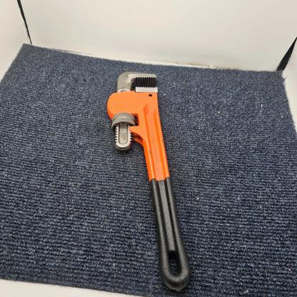 Horusdy 12" Heavy Duty Pipe Wrench Tool Adjustable Soft Grip Plumbing