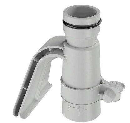 Swimming Pool Hose Support Bracket with Pipe Clamp Mounting Replacement for Above Ground Pool Setup (1 piece)