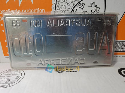 Decorative Novelty License Plate Tin Metal Sign - Canberra - Australia