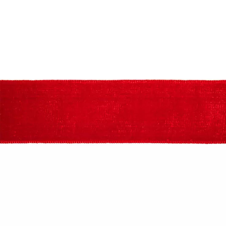 Velvet Ribbon Trim - 1 1/2" ( 2Rolls )