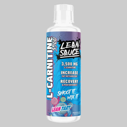 LEAN SAUCE: YOUR FAT-BURNING CHEAT CODE L-Carnitine Liquid 3500mg (Flavor: "Lean Tarts")