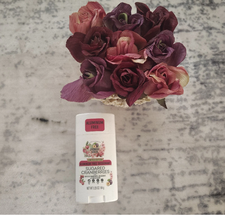 Limited Edition Sugared Cranberries Aluminum Free Deodorant Die Free Vegan ( Only pack one )