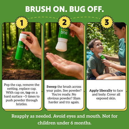 PureSol Bug Brush All-Natural Brush-On Mosquito Repellent