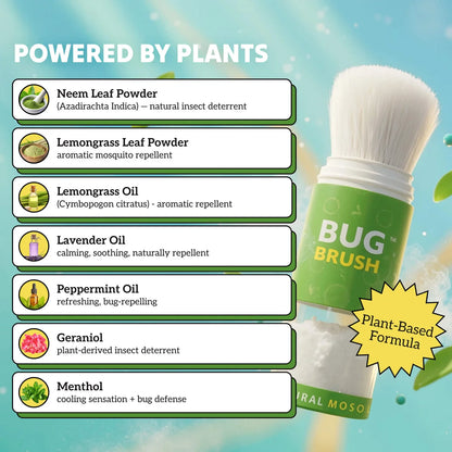 PureSol Bug Brush All-Natural Brush-On Mosquito Repellent
