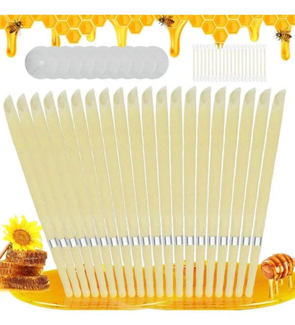 20 PCS Ear Wax Removal Kit, Ear Wax and Tool with Cotton Swabs, Spacers.