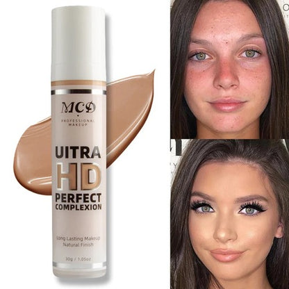 Full Coverage Concealer Foundation Cream Natural Matte ( M3035E ) (01)