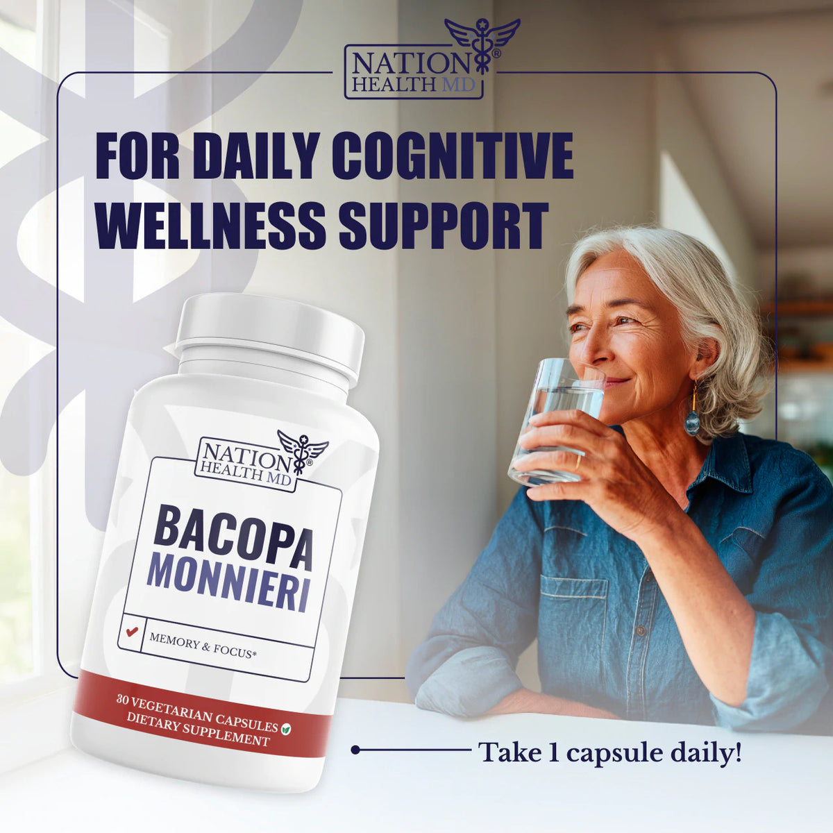 Nation Health MD Bacopa Monnieri