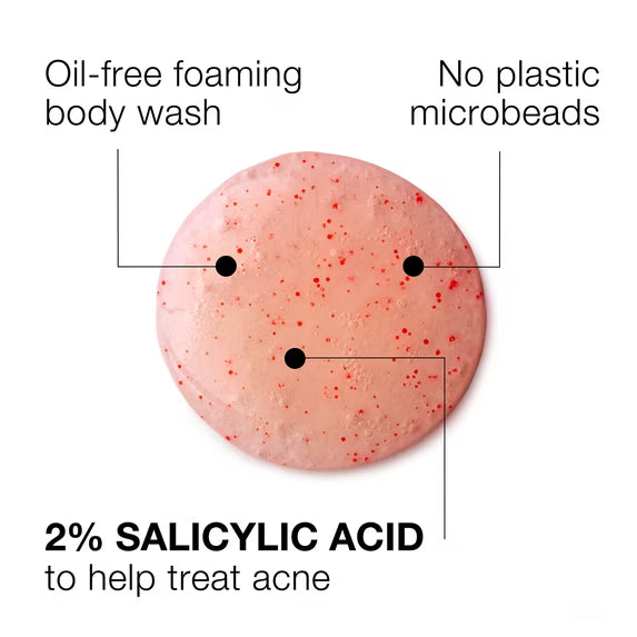 Neutrogena Body Clear Pink Grapefruit Acne Body Wash, 8.5 fl. oz
